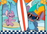 4 puzzels 12+16+20+24 stukjes - Stitch