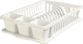 Afdruiprek incl. plateau 495x260x88mm - wit
