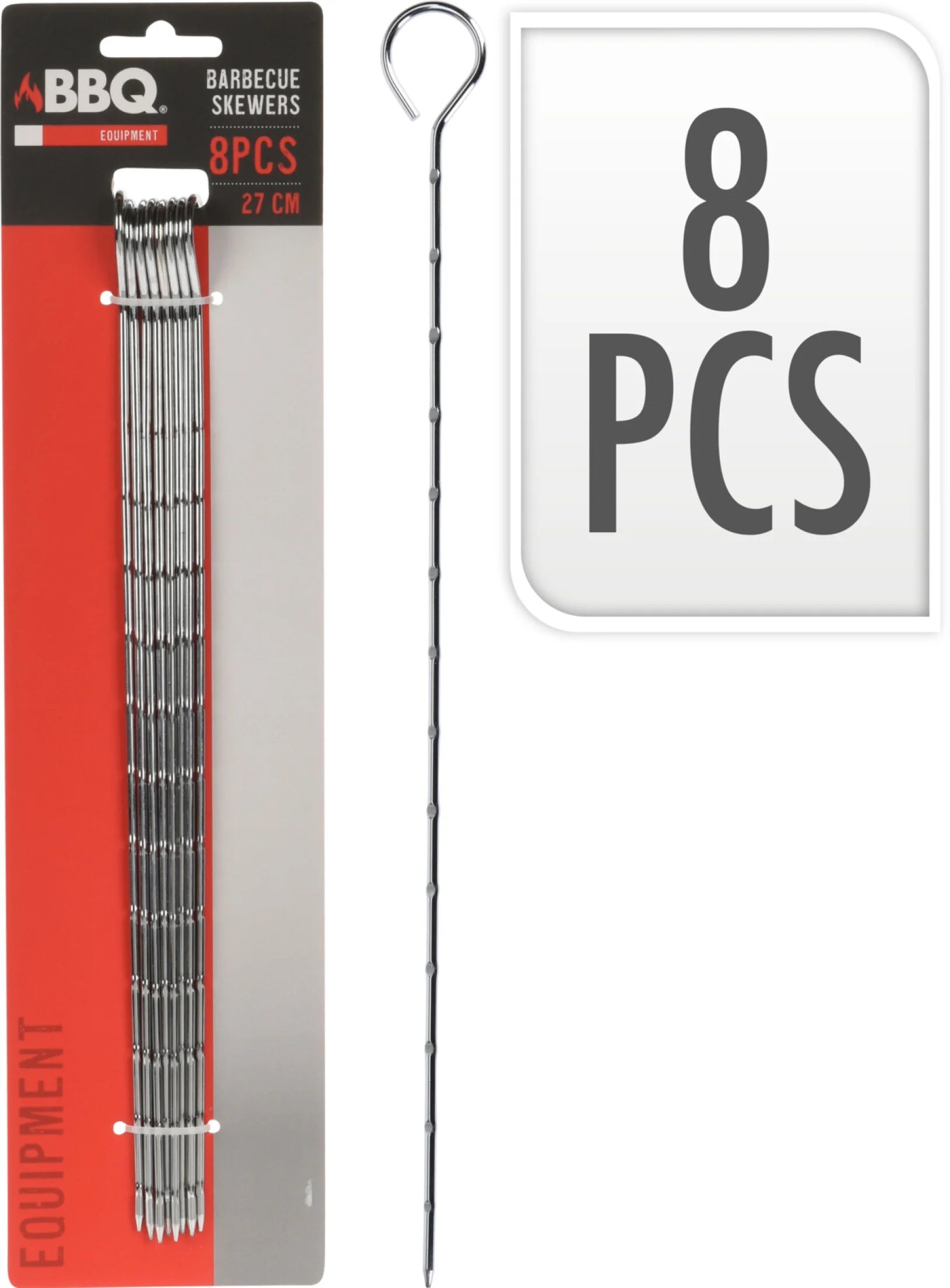 BBQ pennen set 8 stuks 27cm