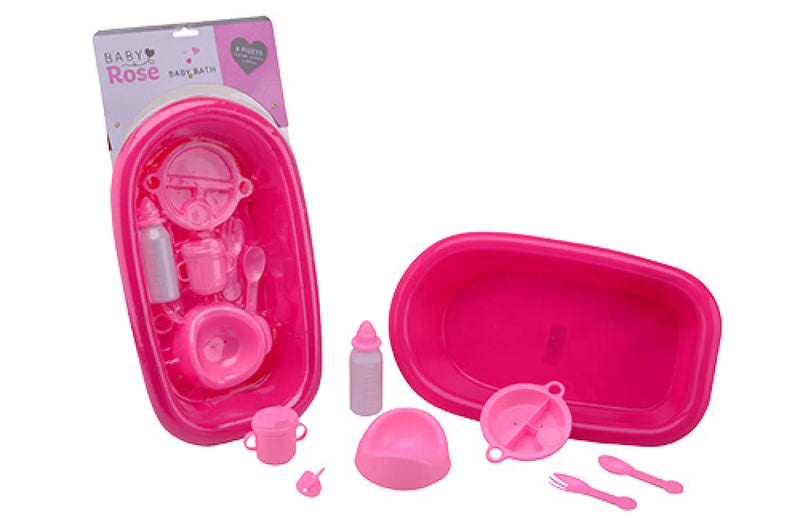 Baby Rose Babybad met accessoires 8-delig
