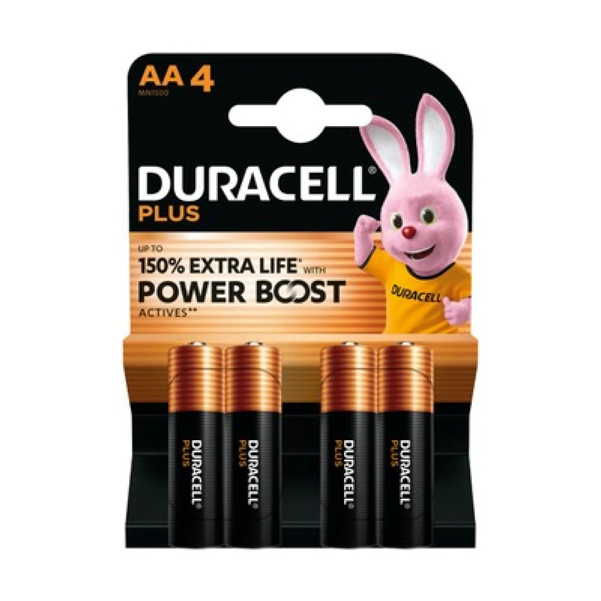 Duracell Plus Power Boost AA battery bls4