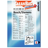 Vacuum cleaner bags M173SIE23 Bosch Siemens D/E/F/G/H Mirco+ 4 pieces