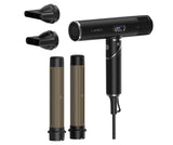 Carmen CHD1640B Hair Dryer - HD LED Display - Foldable