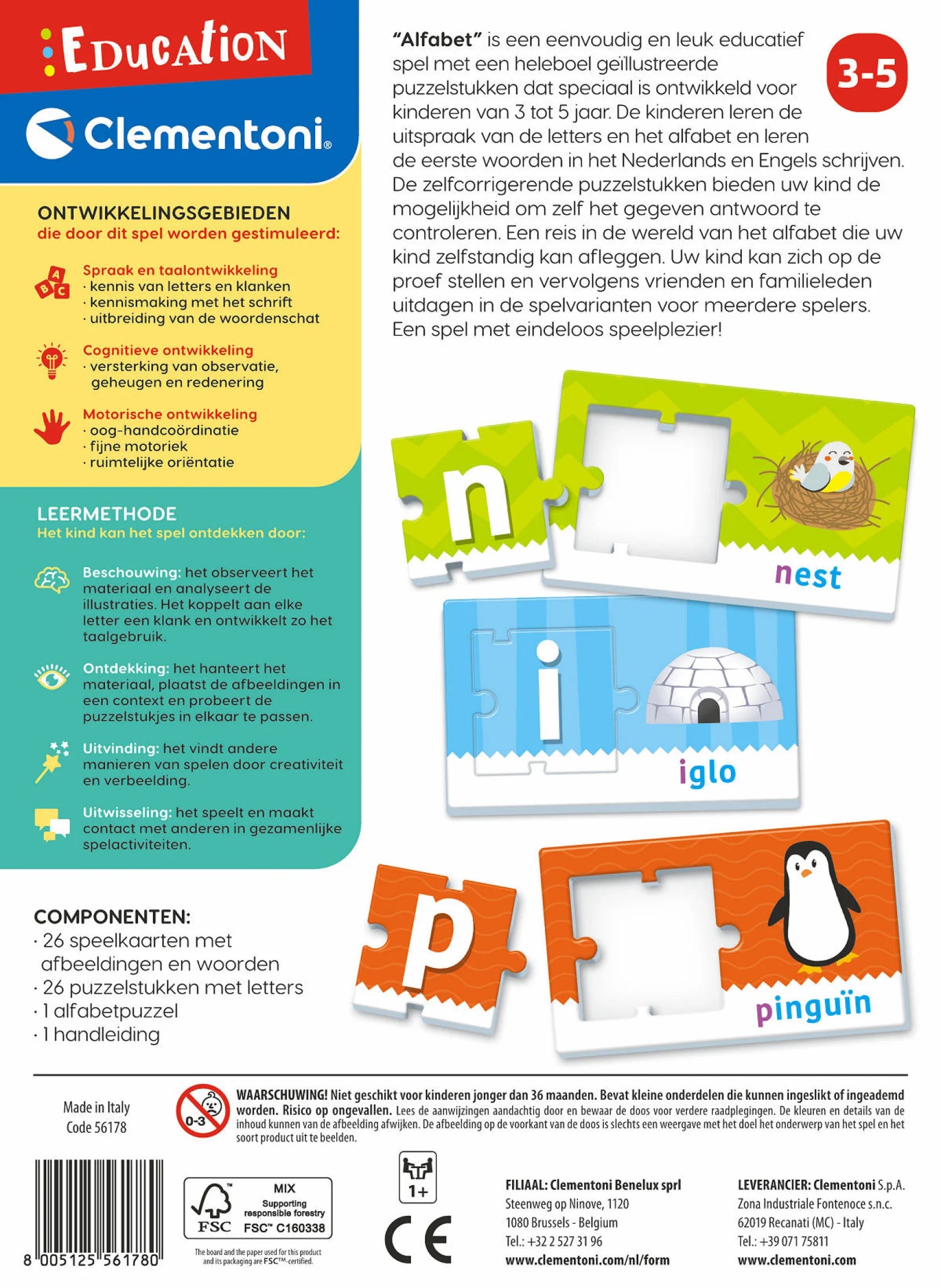 Clementoni Education - Alfabet