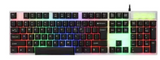 Computer gaming keyboard with light