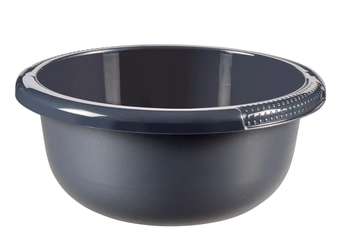 Curver round dish tub 24cm 2.5L anthracite