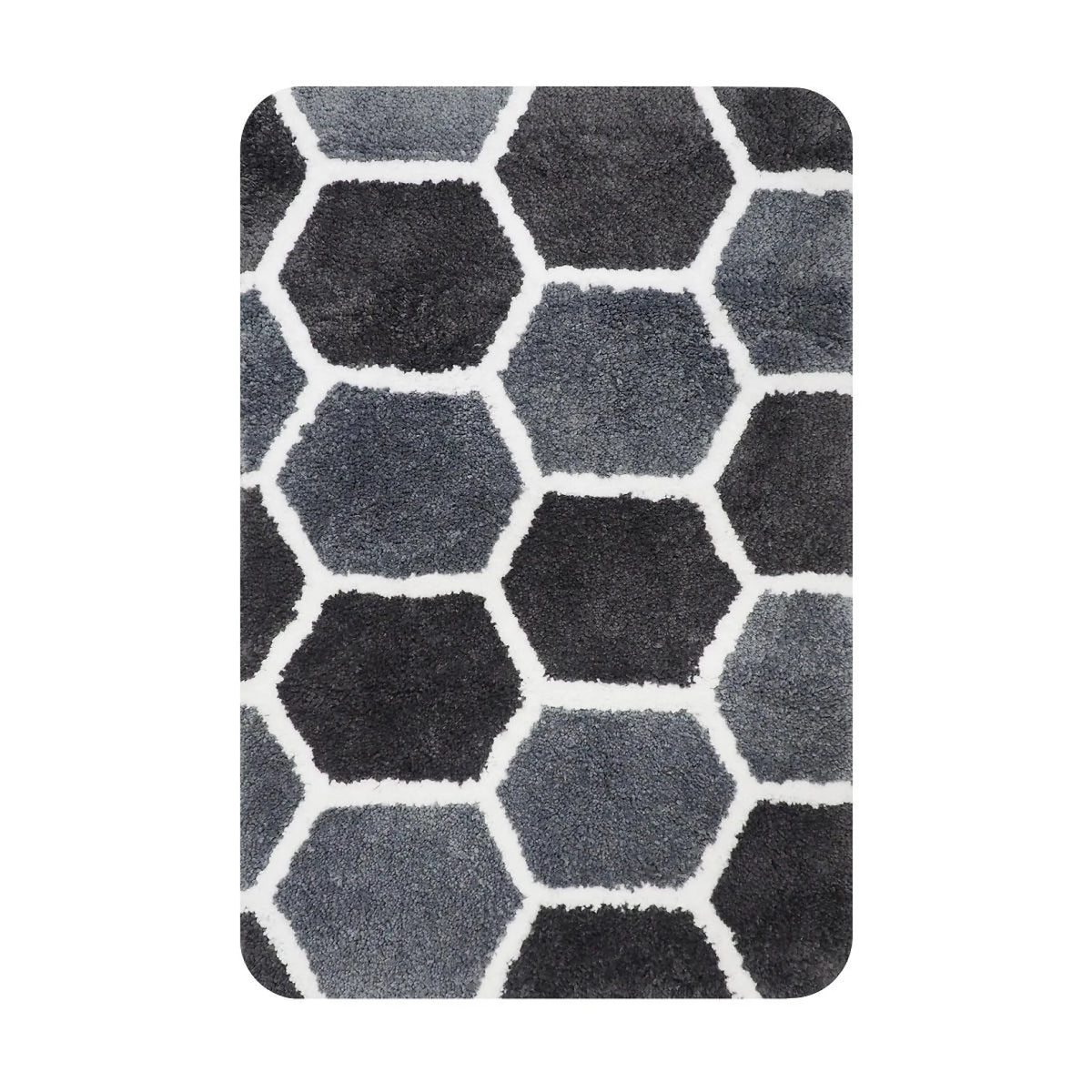 DH Rennes grey bath mat 60x90 cm