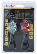 DUNLOP Fietslamp LED set 2 stuks