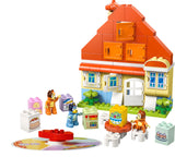 DUPLO Bluey's House of Bluey and her family with memory game