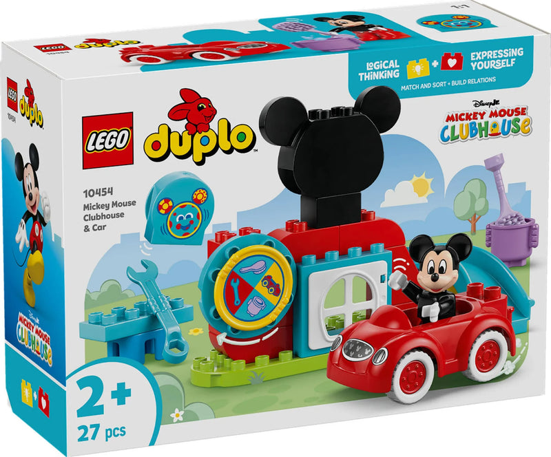 DUPLO Disney Mickey Mouse Clubhouse & Car