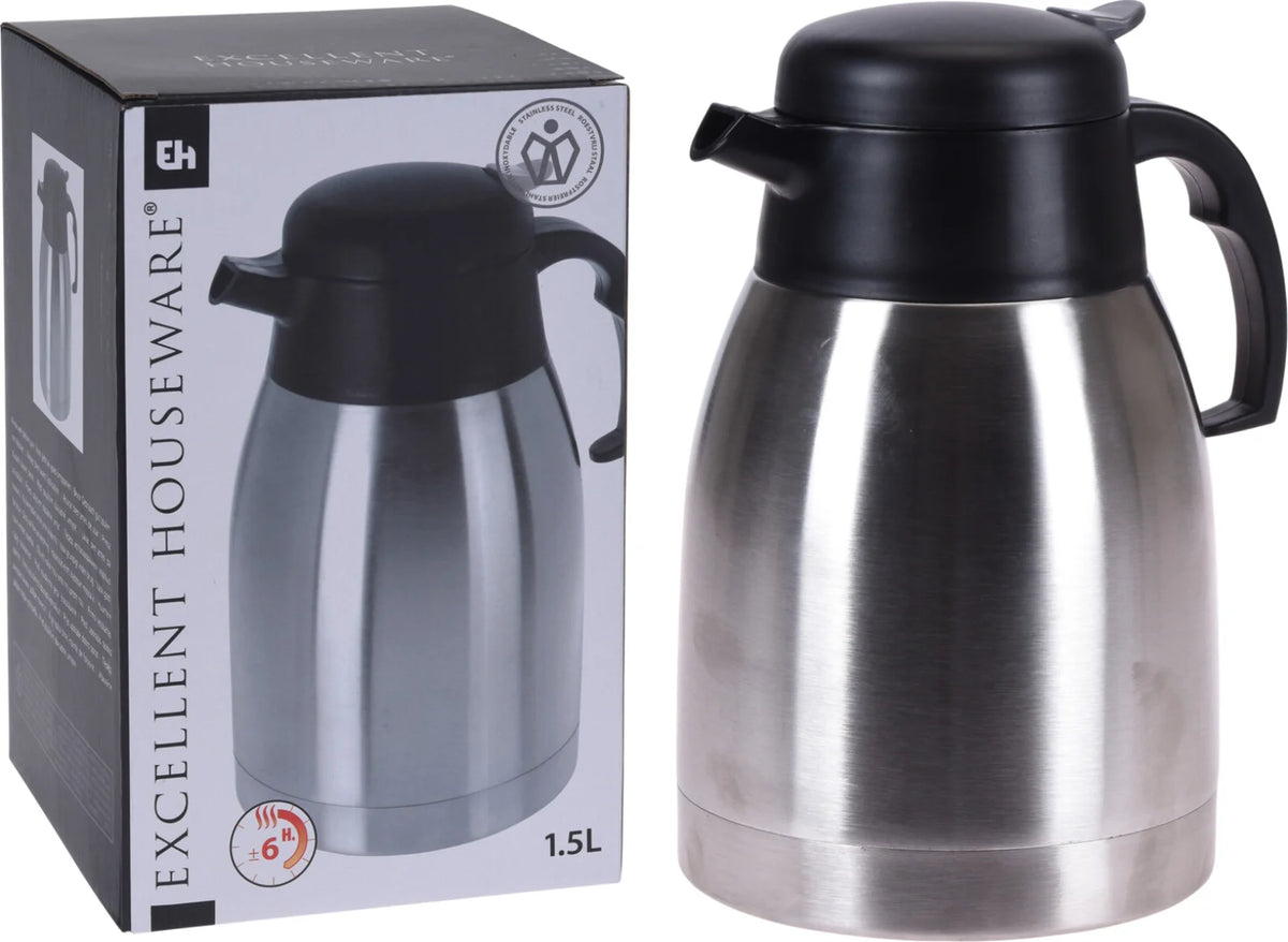 EH Stainless Steel Coffee Pot 1.5 L