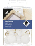 Fotohangers 30mm rond wit