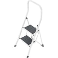 Hailo K45 Keukentrap hoge beugel wit 2 tredes