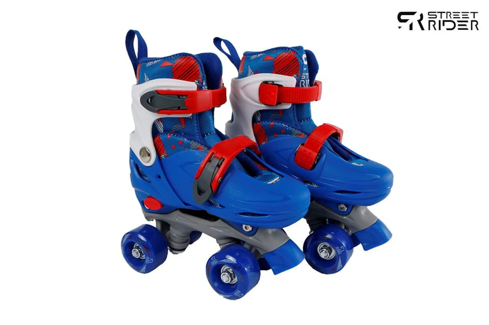 Rolschaatsen blauw 608Z alu frame verstelbaar 27-30