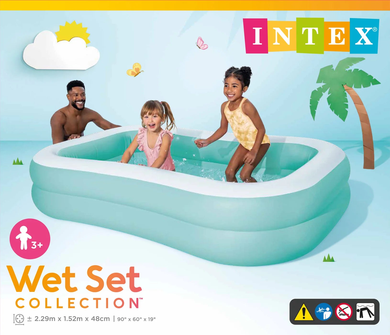 Intex Swim Center 229x147x46cm