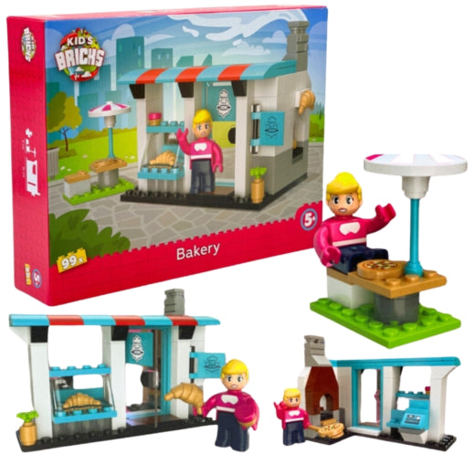 Kids Bricks bouwstenen Bakkerij 99-delig VE118