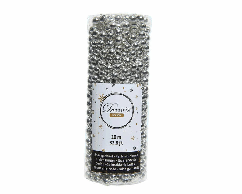 Kralenketting 80mmx10M - Zilver