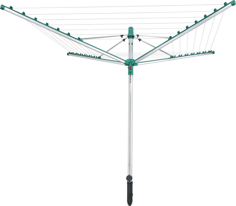 Leifheit Linomatic 400 Classic Rotary Washing Line Incl. Ground Socket 40m