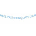 Letterguirlande Hoera een Jongen