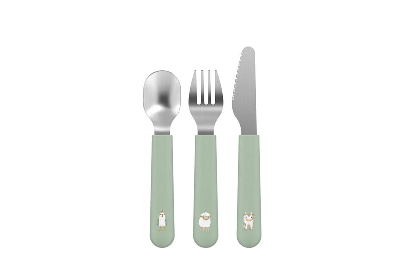 Mepal kinderbestekset Mio 3-delig - little farm