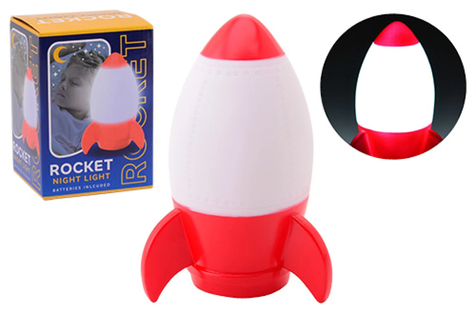 Nachtlamp raket