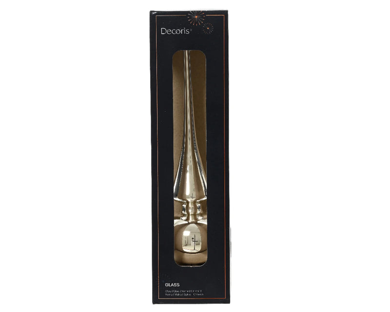 Piek Glas 26cm - Zilver