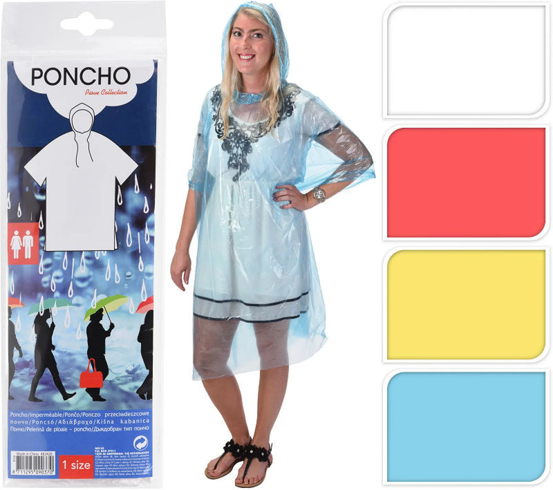 Poncho voor volwassenen