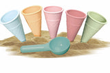 Beach set Ice Cream pastel 6-piece