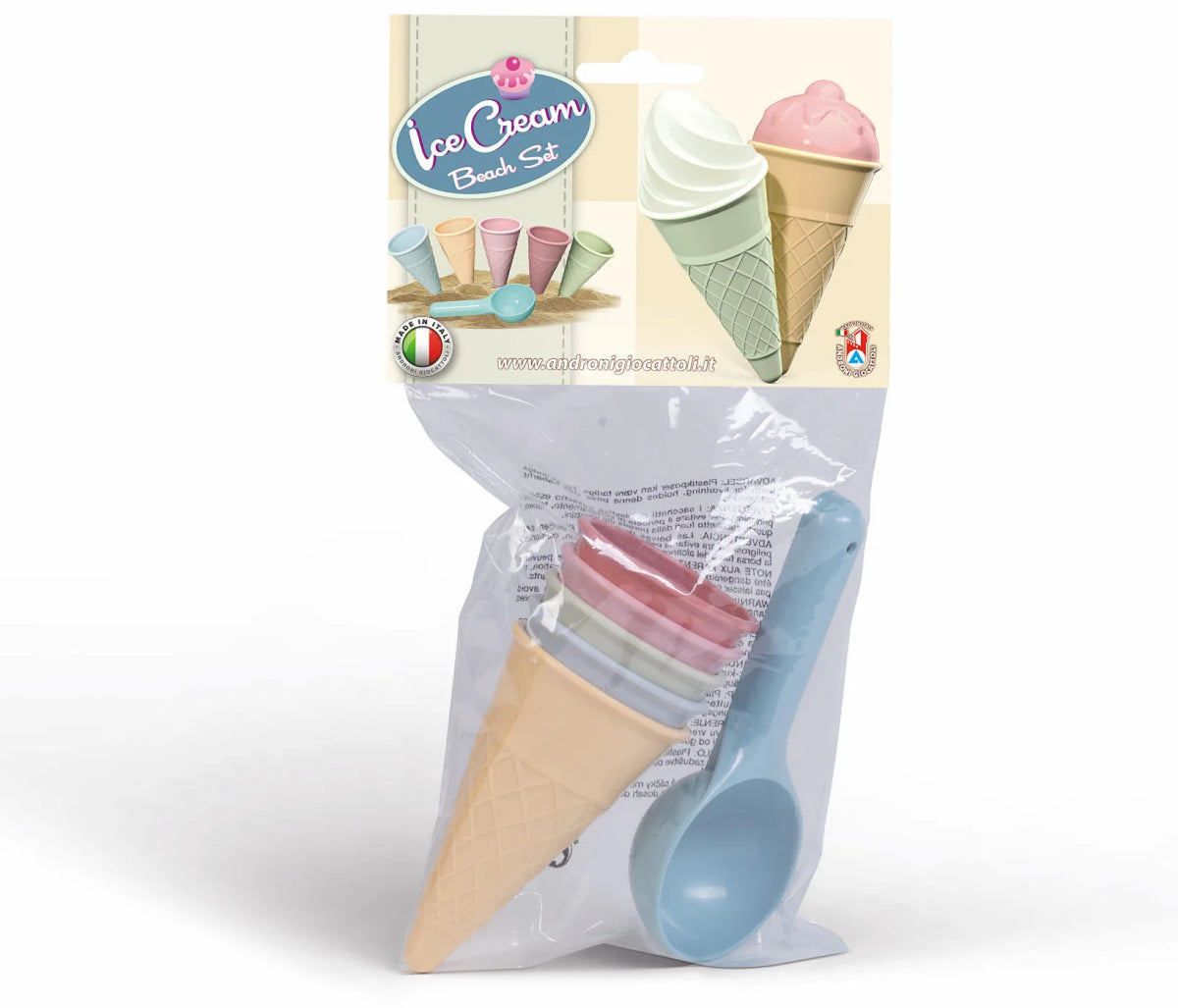 Beach set Ice Cream pastel 6-piece